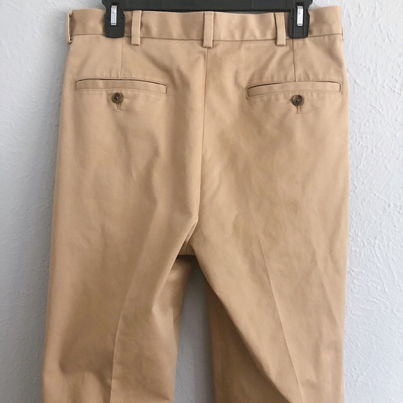 Brooks brothers pleated tan dress pants 32 34 - Picture 5 of 6